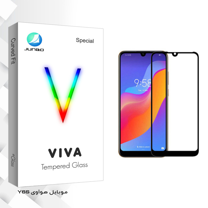 محافظ صفحه نمایش جانبو مدل Viva Glass مناسب برای گوشی موبایل هوآوی Y6S