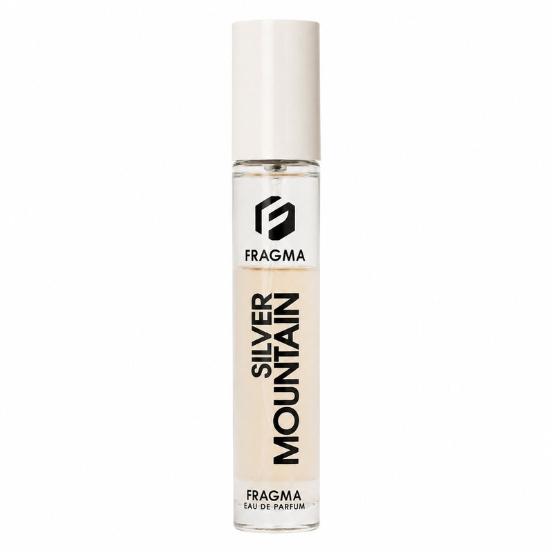 عطر جیبی فراگما مدل Mountain Silver با رایحه شیرین حجم 25 میلیلیتر