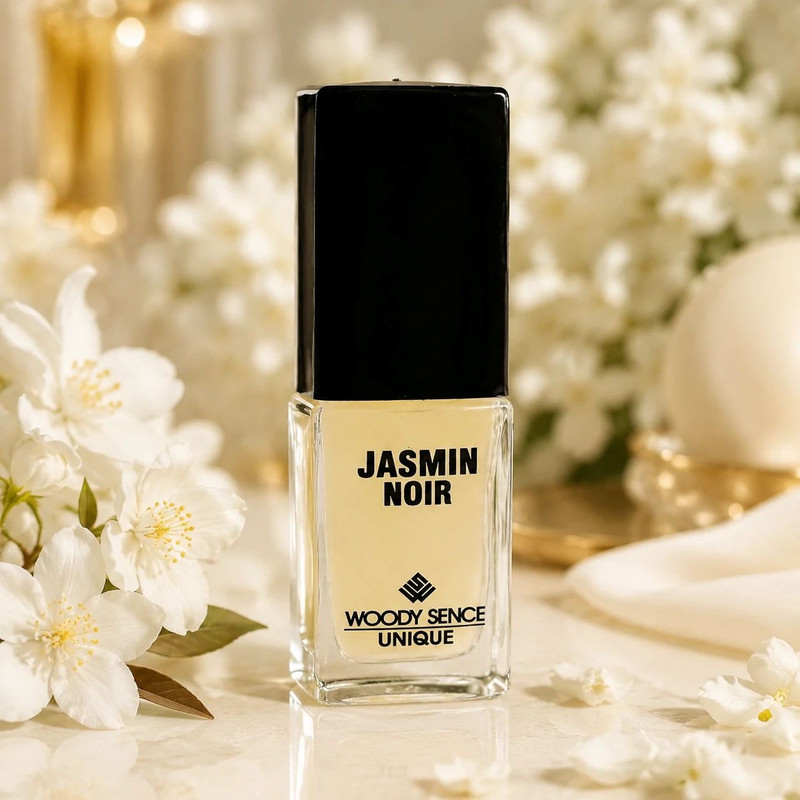 عطر جیبی زنانه وودی سنس مدل Jasmin Noir با رایحه شیرین و گلی حجم 15 میلیلیتر