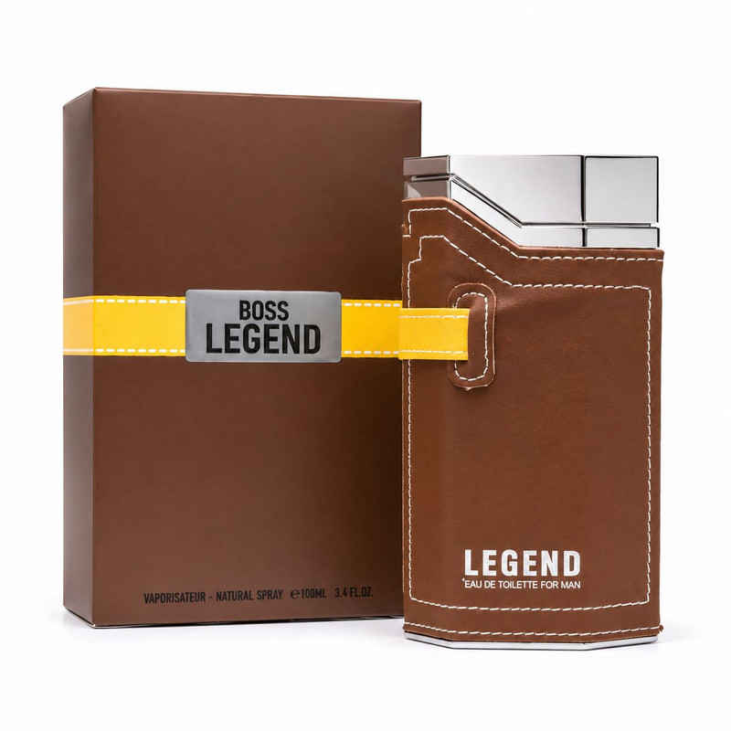 ادو تویلت مردانه عماد آرا مدل Legend Boss Bottled Absolu با رایحه گرم حجم 100 میلی لیتر