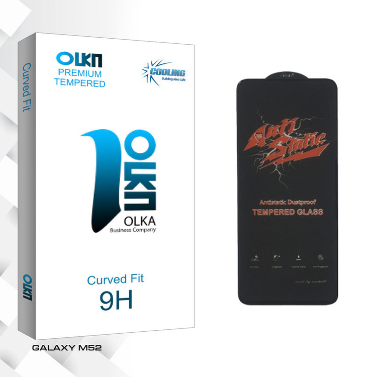 محافظ صفحه نمایش کولینگ مدل Olka Glass ANTI-STATIC مناسب برای گوشی موبایل سامسونگ GALAXY M52