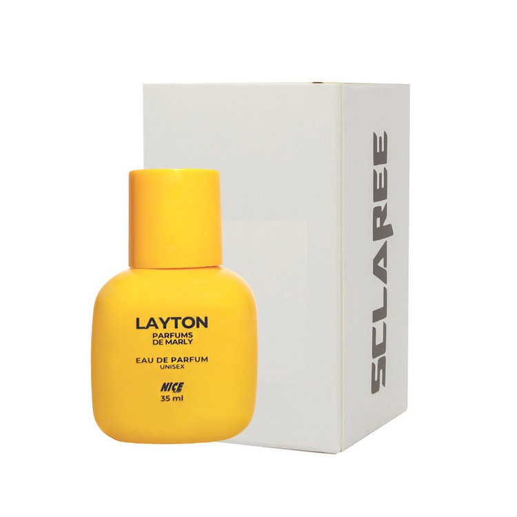 عطر جیبی نایس پاپت مدل Layton de marly با رایحه تند حجم 35 میلیلیتر