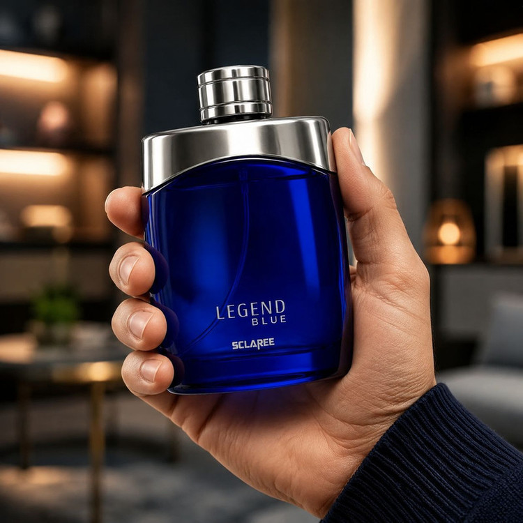 ادو پرفیوم مردانه اسکلاره مدل Legend Blue با رایحه خنک حجم 100 میلی لیتر