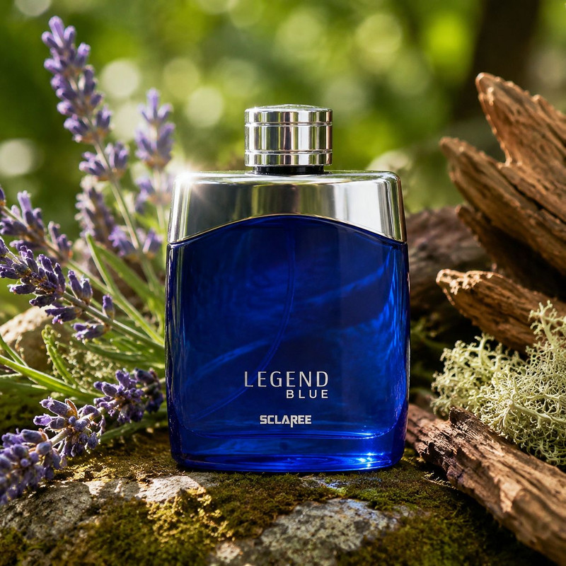 ادو پرفیوم مردانه اسکلاره مدل Legend Blue با رایحه خنک حجم 100 میلی لیتر