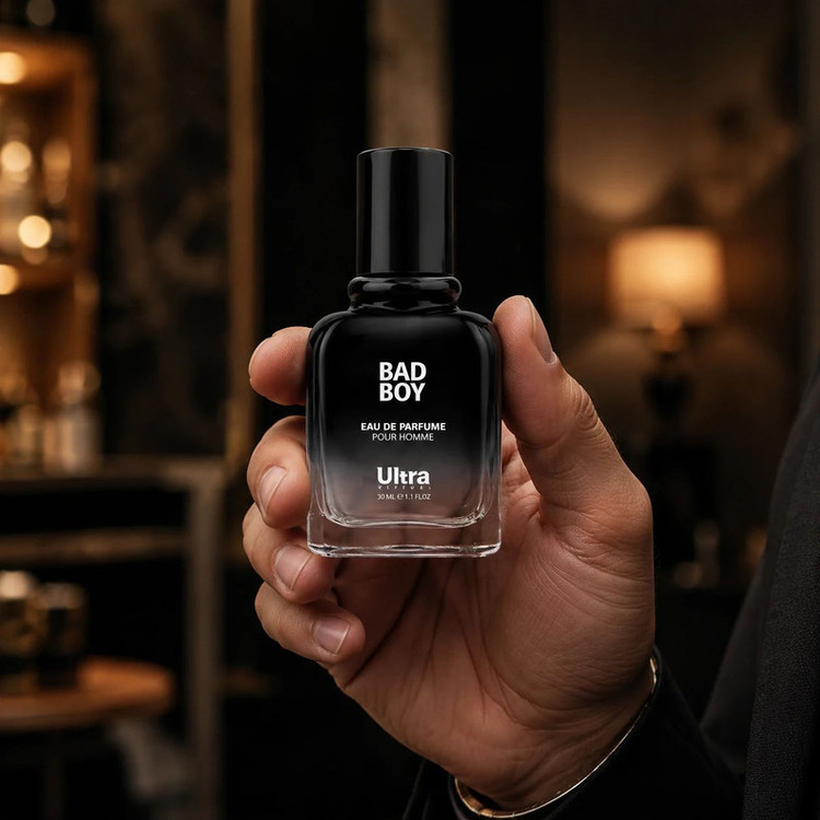 عطر جیبی مردانه اولترا ویرچوآل مدل Bad Boy با رایحه تلخ حجم 30 میلیلیتر