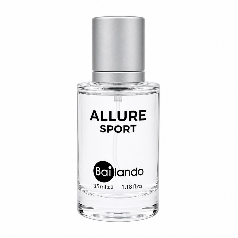 عطر جیبی مردانه بایلندو مدل Allure NB با رایحه تند و چوبی حجم 35 میلی لیتر