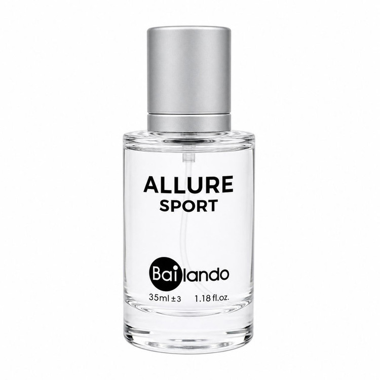 عطر جیبی مردانه بایلندو مدل Allure NB با رایحه تند و چوبی حجم 35 میلی لیتر