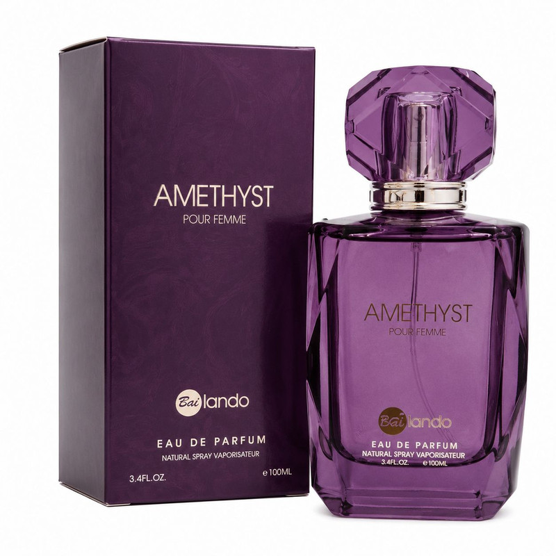 ادوپرفیوم زنانه بایلندو مدل Amethyst با رایحه شیرین حجم 100 میلی‌لیتر