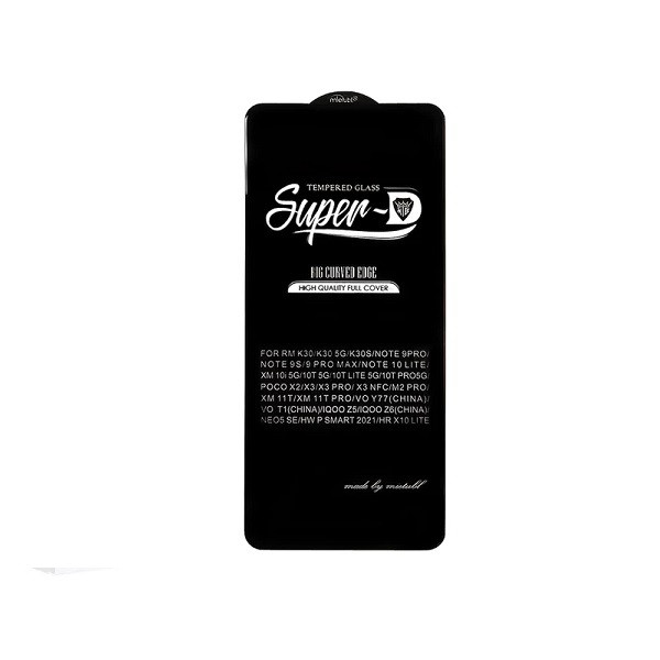 محافظ صفحه نمایش کی آر مدل Super-D مناسب برای گوشی موبایل شیائومی POCO F3