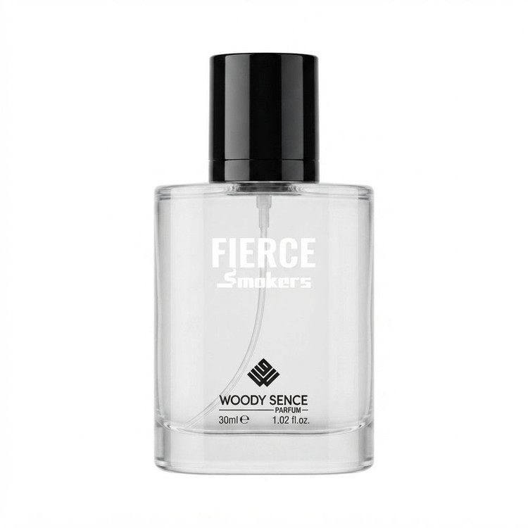 عطر جیبی مردانه وودی سنس مدل Fierce Smokers با رایحه تلخ و شرقی حجم 30 میلیلیتر