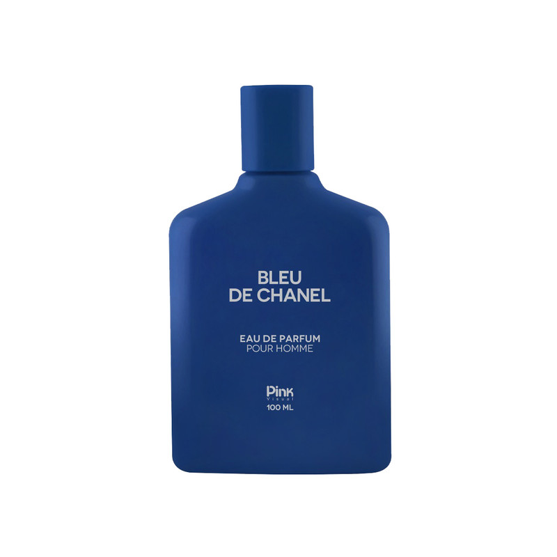 ادو پرفیوم مردانه پینک ویژوآل مدل bleu de chanel با رایحه خنک حجم 100 میلی لیتر