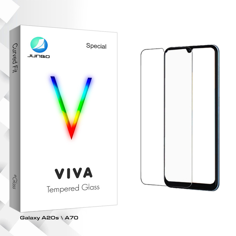 محافظ صفحه نمایش شیشه ای جانبو مدل Viva Glass مناسب برای گوشی موبایل سامسونگ Galaxy A20s \ A70