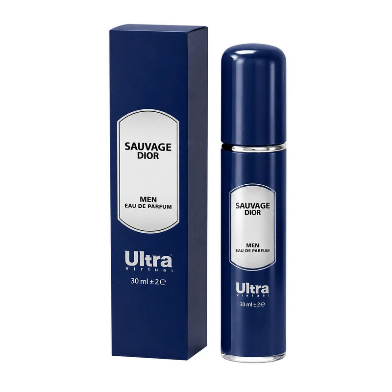 عطر جیبی مردانه اولترا ویرچوآل مدل Sauvage Dior با رایحه گرم حجم 30 میلی‌لیتر