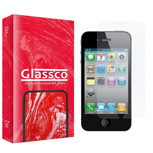 محافظ صفحه نمایش گلس کو مدل Co2 مناسب برای گوشی موبایل اپل iPhone 4