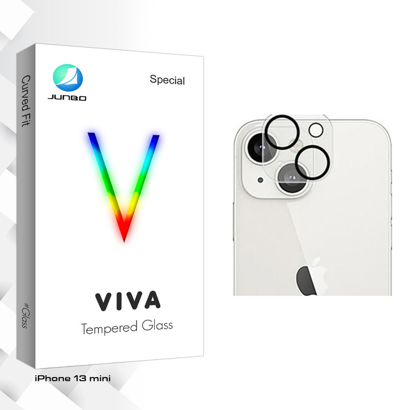 محافظ لنز گوشی جانبو مدل Viva Glass FLL مناسب برای گوشی موبایل اپل iPhone 13 mini