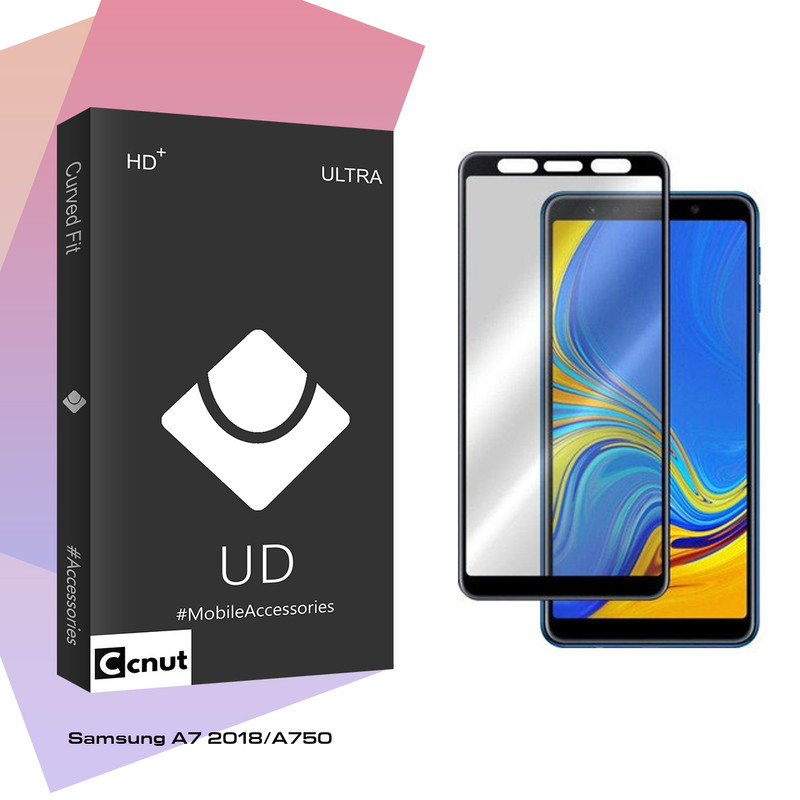 محافظ صفحه نمایش کوکونات مدل UD Black مناسب برای گوشی موبایل سامسونگ Galaxy A7 2018 / A750