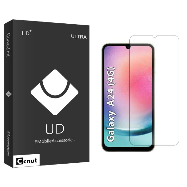 محافظ صفحه نمایش کوکونات مدل UDB مناسب برای گوشی موبایل سامسونگ Galaxy A24 4G