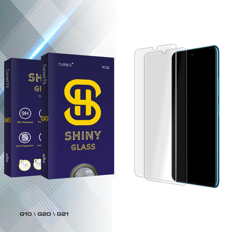 محافظ صفحه نمایش شیشه ای آتوچبو مدل Shiny Glass MIX مناسب برای گوشی موبایل نوکیا G10 \ G20 \ G21 بسته دو عددی