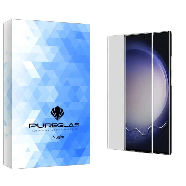 محافظ صفحه نمایش پیور گلس مدل NueGlas UV_NW مناسب برای گوشی موبایل سامسونگ Galaxy S23 Ultra