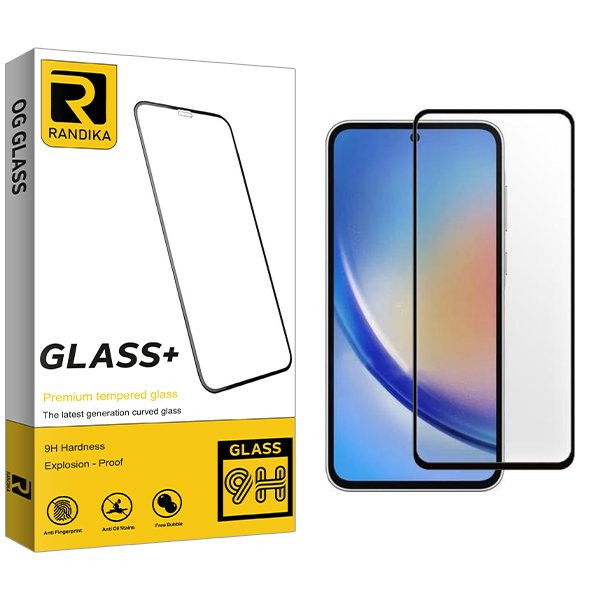 محافظ صفحه نمایش شیشه ای راندیکا مدل RK مناسب برای گوشی موبایل سامسونگ Galaxy A55