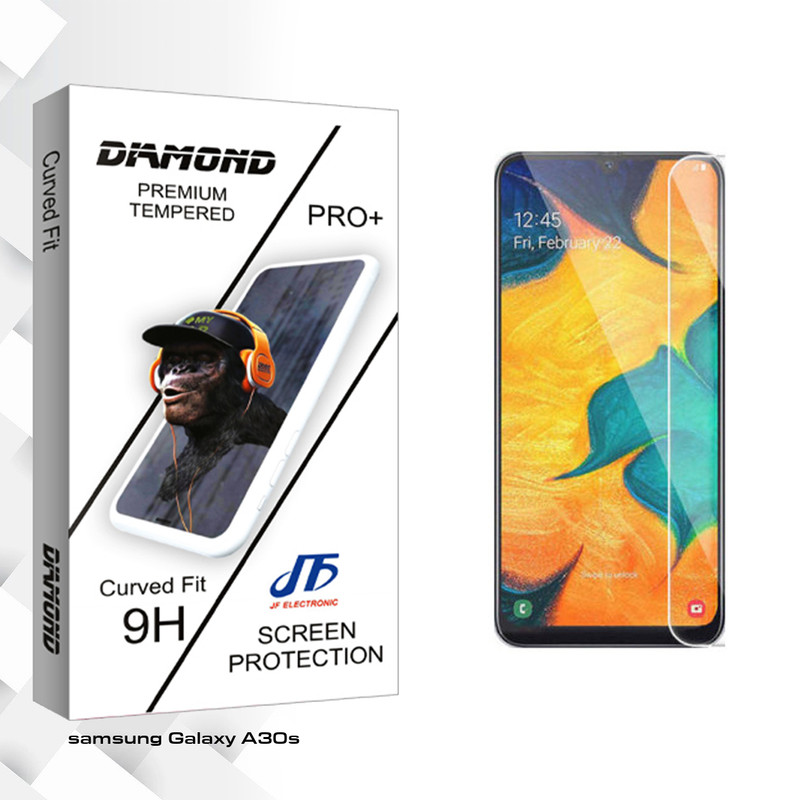 محافظ صفحه نمایش سرامیکی جی اف مدل Diamond glass مناسب برای گوشی موبایل سامسونگ Galaxy A30s