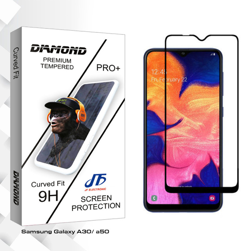محافظ صفحه نمایش سرامیکی مات جی اف مدل Diamond glass مناسب برای گوشی موبایل سامسونگ Galaxy A30/ a50