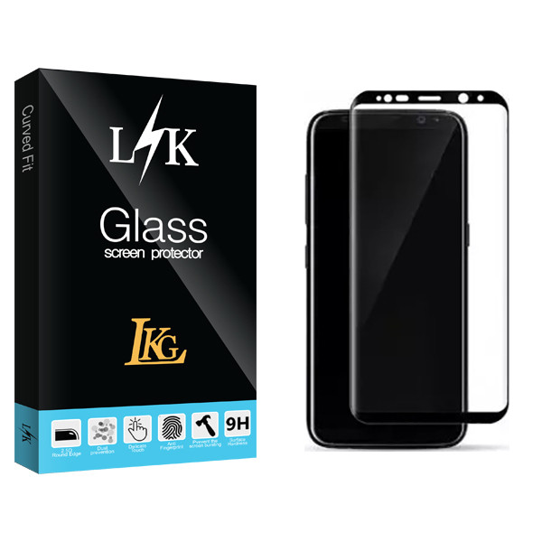محافظ صفحه نمایش ال کا جی مدل LKK FLGL مناسب برای گوشی موبایل سامسونگ Galaxy S8 Plus