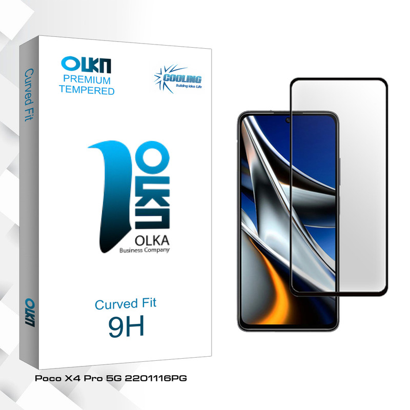 محافظ صفحه نمایش شیشه ای کولینگ مدل Olka Glass مناسب برای گوشی موبایل شیائومی Poco X4 Pro 5G 2201116PG