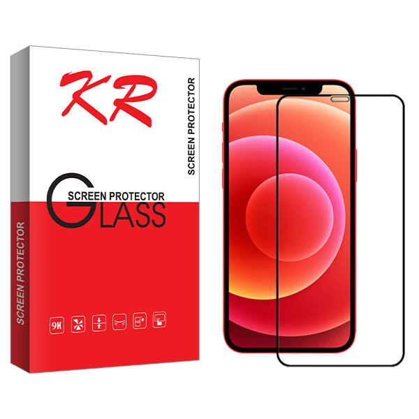 محافظ صفحه نمایش کی آر مدل +HD مناسب برای گوشی موبایل اپل Iphone 12 ProMax
