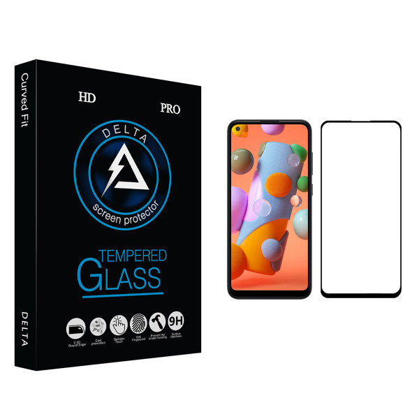 محافظ صفحه نمایش دلتا مدل HD مناسب برای گوشی موبایل سامسونگ Galaxy A11