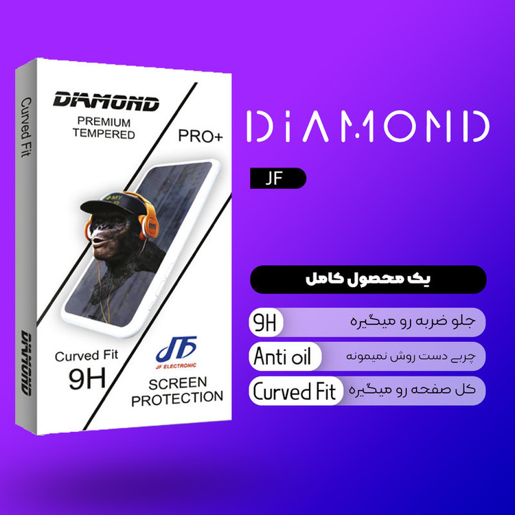 محافظ صفحه نمایش سرامیکی مات میتوبل جی اف مدل +Diamond مناسب برای گوشی موبایل شیائومی Redmi Note 8T