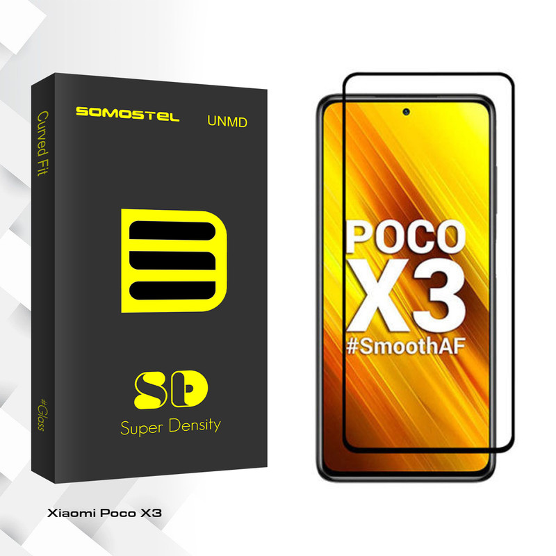 محافظ صفحه نمایش سرامیکی سوماستل مدل Sd Glass مناسب برای گوشی موبایل شیائومی Poco X3