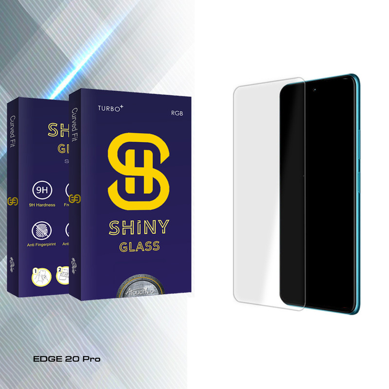 محافظ صفحه نمایش شیشه ای آتوچبو مدل Shiny Glass مناسب برای گوشی موبایل موتورولا EDGE 20 Pro