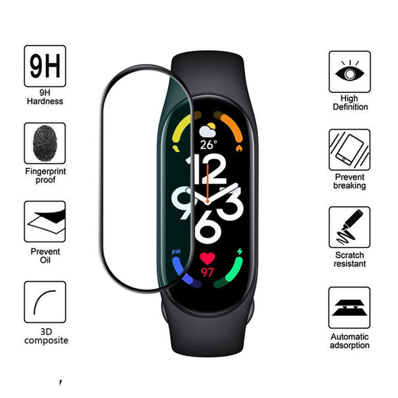 محافظ صفحه نمایش گودزیلا مدل G-PMMA مناسب برای مچ بند هوشمند شیائومی Mi Band 7