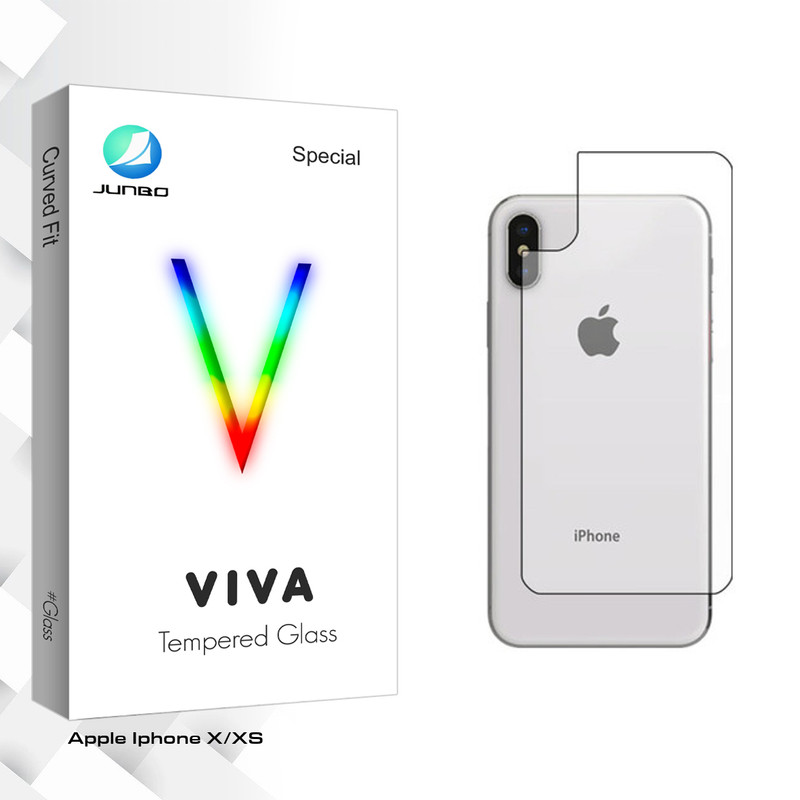 محافظ پشت گوشی جانبو مدل Viva Glass مناسب برای گوشی موبایل اپل Iphone X/XS