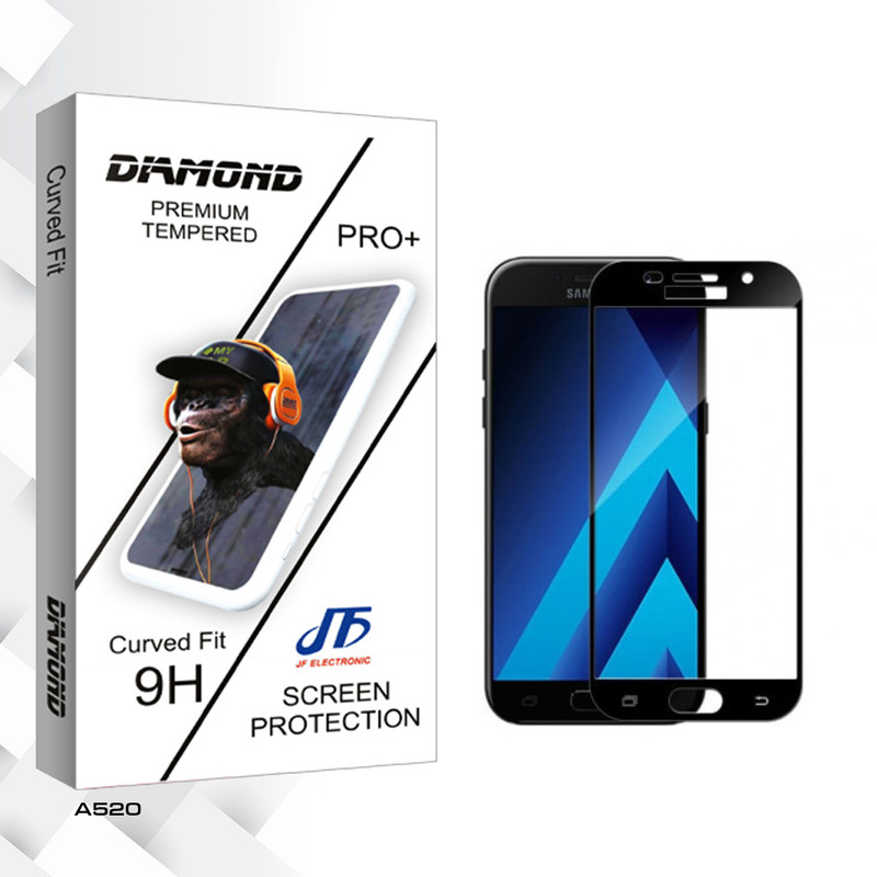 محافظ صفحه نمایش سرامیکی جی اف مدل Diamond glass مناسب برای گوشی موبایل سامسونگ Galaxy A520