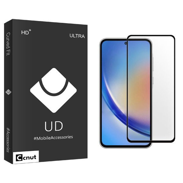 محافظ صفحه نمایش شیشه ای کوکونات مدل UDB مناسب برای گوشی موبایل سامسونگ Galaxy A35/A55