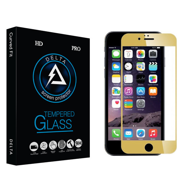 محافظ صفحه نمایش دلتا مدل Fit مناسب برای گوشی موبایل اپل Iphone 6 / 6s plus