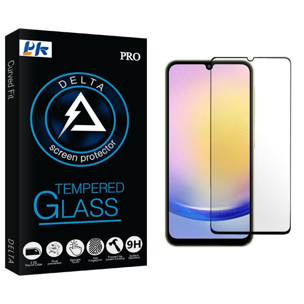 محافظ صفحه نمایش شیشه ای پی کی مدل Delta مناسب برای گوشی موبایل سامسونگ Galaxy A15 5G/A15
