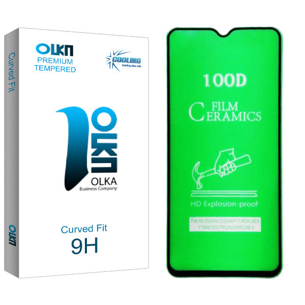 محافظ صفحه نمایش سرامیکی کولینگ مدل Olka glass مناسب برای گوشی موبایل سامسونگ Galaxy A70/ A02 / A02s / A022