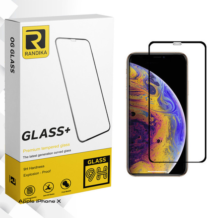 محافظ صفحه نمایش راندیکا مدل GLD مناسب برای گوشی موبایل اپل iPhone X