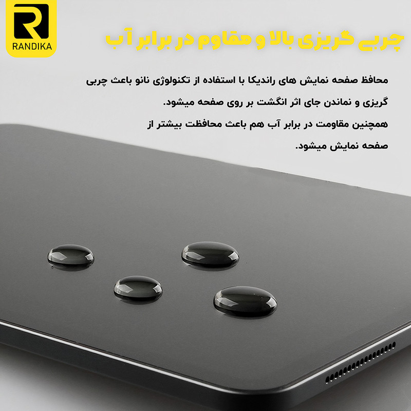 محافظ صفحه نمایش 9D راندیکا مدل Gld مناسب برای گوشی موبایل اپل Iphone 11pro max