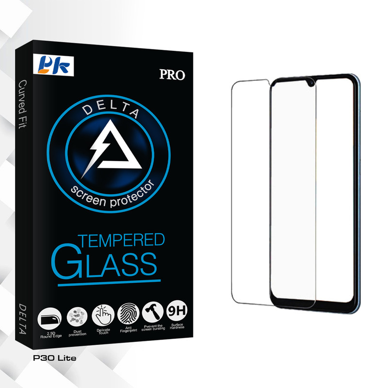 محافظ صفحه نمایش شیشه ای پی کی مدل Delta Glass مناسب برای گوشی موبایل هوآوی P30 Lite