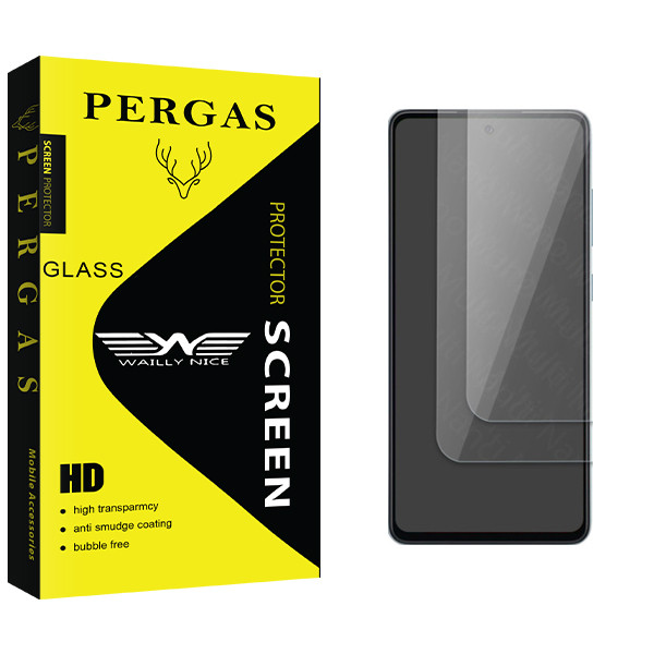 محافظ صفحه نمایش شیشه ای وایلی نایس مدل Pergas Glass مناسب برای گوشی موبایل شیائومی POCO M3 Pro بسته دو عددی