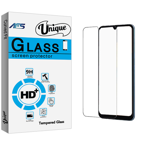 محافظ صفحه نمایش شیشه ای ای اف اس مدل Unique Glass مناسب برای گوشی موبایل سامسونگ Galaxy A22 4G