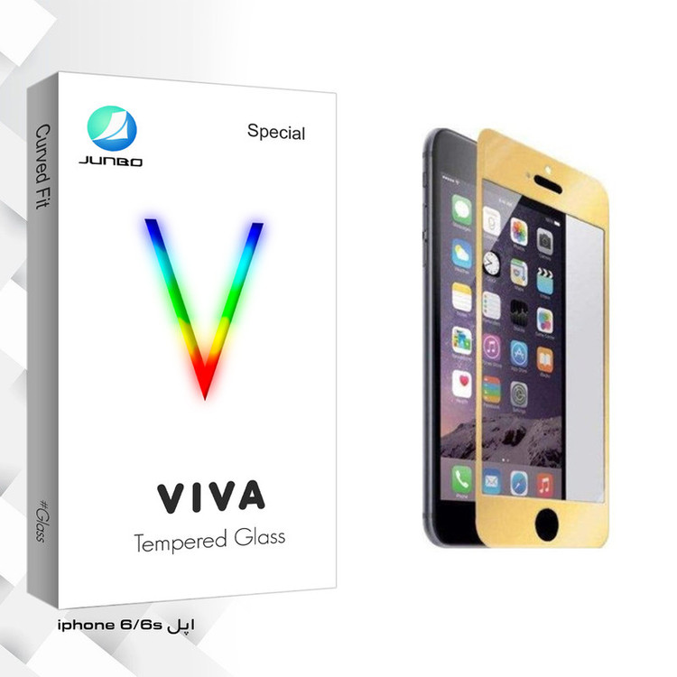محافظ صفحه نمایش جانبو مدل Viva Glass مناسب برای گوشی موبایل اپل iPhone 6/6S