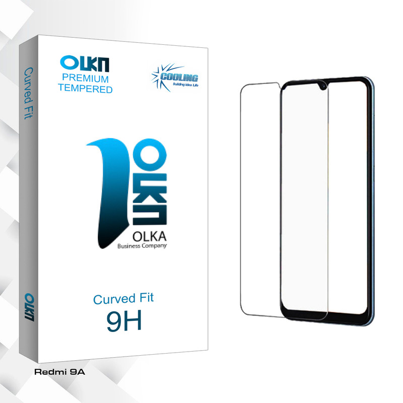محافظ صفحه نمایش شیشه ای کولینگ مدل Olka Glass مناسب برای گوشی موبایل شیائومی Redmi 9A