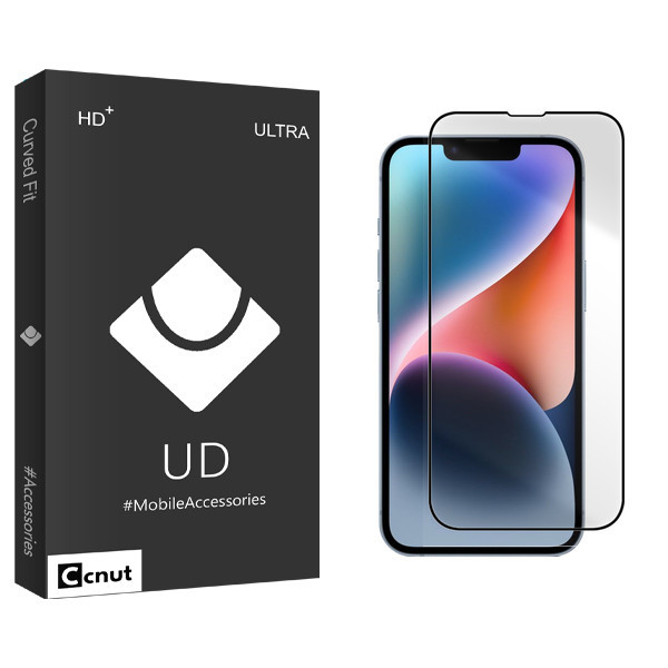 محافظ صفحه نمایش شیشه ای کوکونات مدل UDB مناسب برای گوشی موبایل اپل iPhone 14 plus