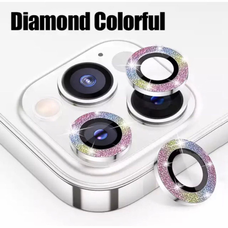 محافظ لنز دوربین جی اف مدل رینگی اکلیلی مناسب برای گوشی موبایل اپل IPHONE 12 PRO MAX