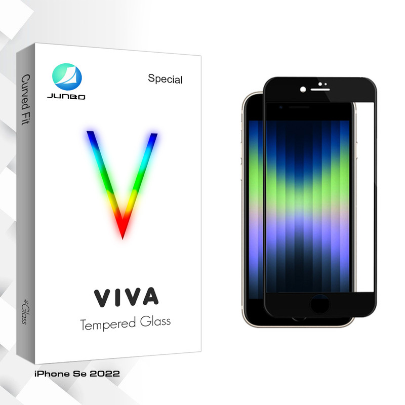 محافظ صفحه نمایش سرامیکی جانبو مدل Viva Glass NEW مناسب برای گوشی موبایل اپل iPhone Se 2022